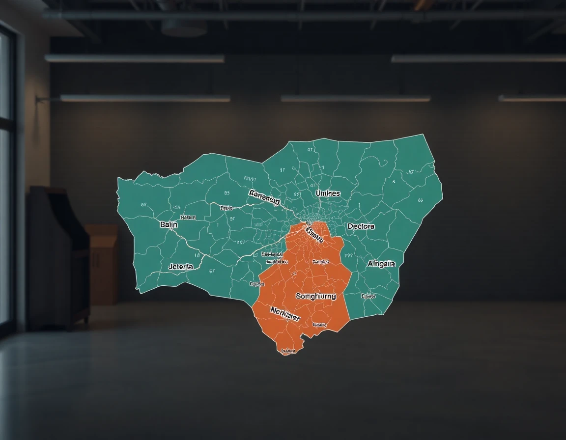 Hvac Service Areas Map